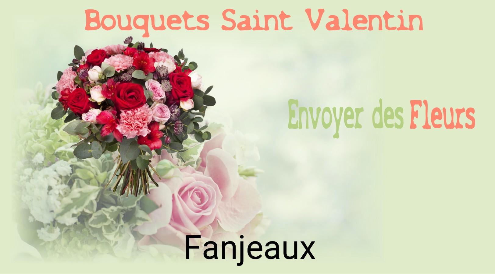 Roses de Saint-Valentin livrées à Fanjeaux